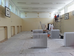 Kenderföldi iskola - Tornaterem felújítás (2)