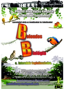 Bolondos Biológia plakát(kép kicsinyített)